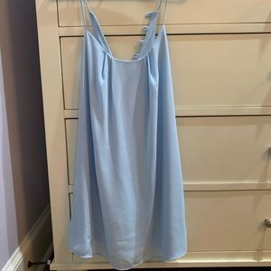 Light blue dress